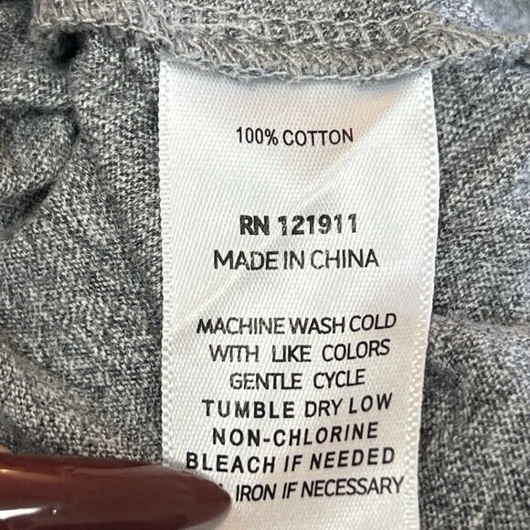 LNA Strong Shoulder Muscle Tee Size M Medium Gray Top - Picture 5 of 7